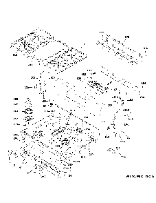 Part Location Diagram of WB36X44710 GE STAINLESS STEEL BACKGUARD RANGE