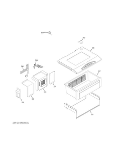 Quick Chill Diagram and Parts List for PSB48YSKBSS  General Electric Refrigerator
