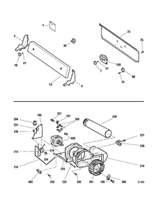 CONTROL PANEL Diagram and Parts List for 677511  General Electric Air Conditioner