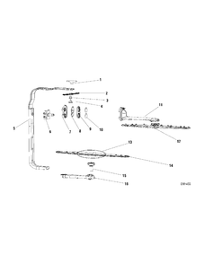 Part Location Diagram of WG04F06757 GE CONDUIT MAIN