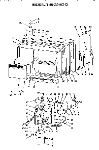 Part Location Diagram of WR2X7287 GE DISCONTINUED