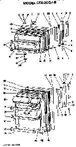 Part Location Diagram of WR8X87 GE DISCONTINUED