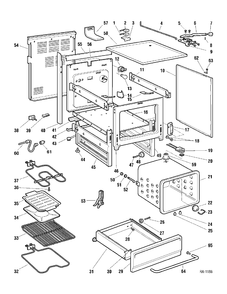 Part Location Diagram of WR1M651 GE NO LONGER AVAILABLE