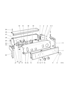 Part Location Diagram of WE4M124 GE NO LONGER AVAILABLE
