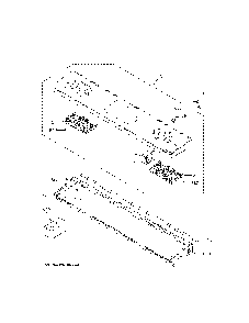Control Panel Diagram and Parts List for PHS93XYP3FS  General Electric Range
