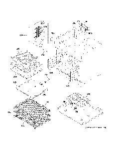 Oven cavity parts Diagram and Parts List for ZDP304NP8SS  General Electric Range
