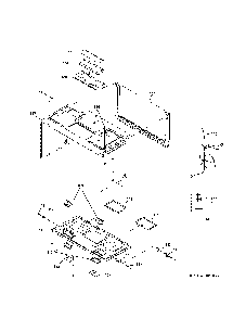 Interior Parts Diagram and Parts List for PVM9005SJ5SS  General Electric Microwave