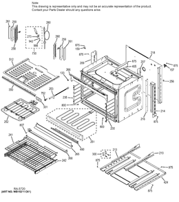 Part Location Diagram of 31-17014 GE PM MANUAL MINI & WD Assembly