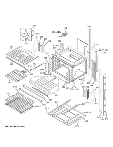 Part Location Diagram of WB18X34729 GE LATCH COM HARNESS