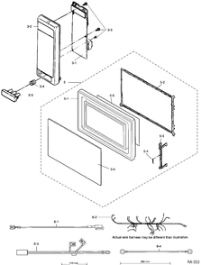 Part Location Diagram of WB6X273 GE SPRING BUTTN