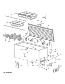 Part Location Diagram of WR55X28029 GE SENSOR