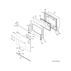 Part Location Diagram of WB56X49597 GE WINDOW PACK