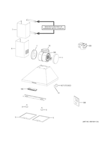 Part Location Diagram of WB02X24872 GE GREASE FILTER
