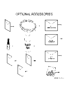 Optional Accessories Diagram and Parts List for NF80U110V5C56  General Electric Furnace