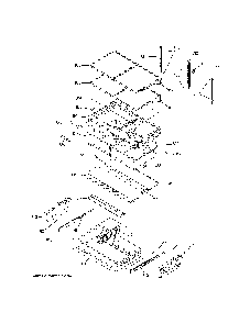 Fresh food shelves Diagram and Parts List for GFD28GYNDFS  General Electric Refrigerator