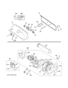 Part Location Diagram of WE01X36921 GE OPTIONS SELECTOR KNOB