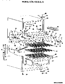Part Location Diagram of WR77X463 GE I D PANEL FF