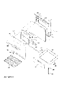 Door And Drawer Parts Diagram and Parts List for JBS160DM4WW  General Electric Range