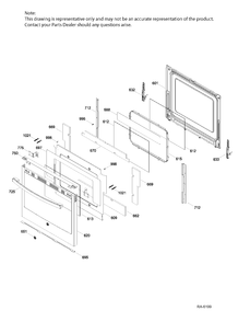 Part Location Diagram of WS01F00728 GE HARNESS GROUND