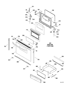 Part Location Diagram of 183D9409P002 GE PM MINI-MANUAL