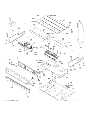 Part Location Diagram of 31-11129 GE PM INSTALL INSTRUCTIONS