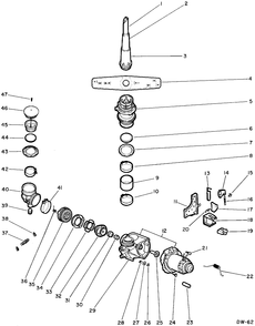 MOTOR & PUMP Diagram and Parts List for 40230149  General Electric Dishwasher