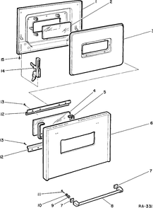 Part Location Diagram of WB2M2210 GE NO LONGER AVAILABLE