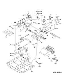 Part Location Diagram of WB24X28859 GE ROTARY SWITCH