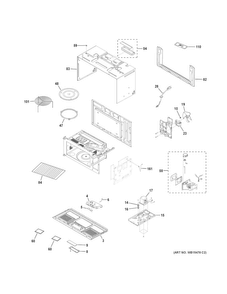 Part Location Diagram of WB63X27020 GE BASE PLATE