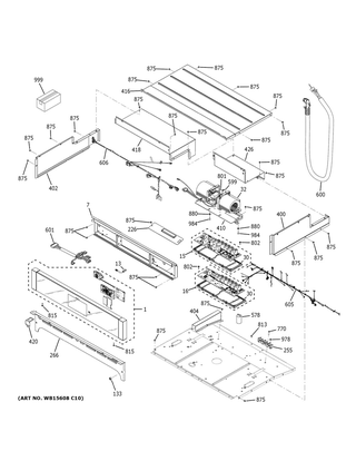 Part Location Diagram of 49-2000379 GE Pm Owners Manual