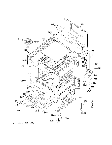 Body parts Diagram and Parts List for JB480SM2SS  General Electric Range