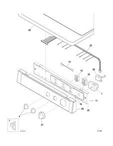 Part Location Diagram of WG04F05628 GE SWITCH