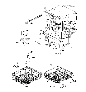 Body parts Diagram and Parts List for 36315459992  Kenmore Dishwasher