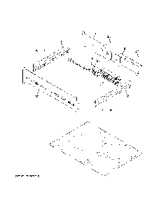 Center Spacer Diagram and Parts List for CTD70DP2N3S1  General Electric Wall Oven
