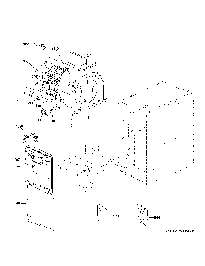 Part Location Diagram of 23V78 GE 624623-08 MOTOR REPL 3/4HP 115