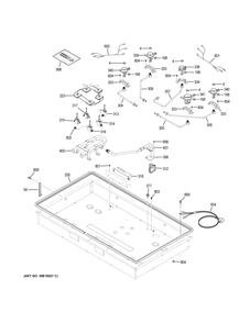 Part Location Diagram of WB34X29282 GE MOUNTING BRACKET