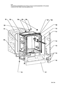 Part Location Diagram of WG04F07835 GE CONSOLE
