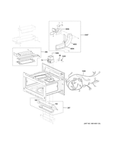 Insulator Parts Diagram and Parts List for ZSC2202J1SS  General Electric Microwave