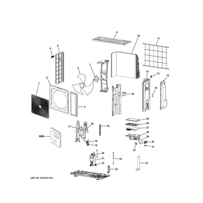 Part Location Diagram of WJ53X35926 GE 2 WAY STOP VALVE