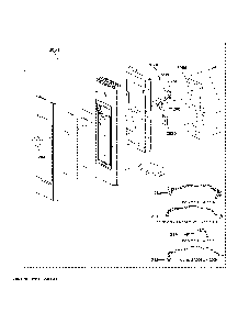 Control parts Diagram and Parts List for CVM517P4M5W2  General Electric Microwave