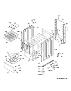 Body Parts Diagram and Parts List for RAS200DM2WW  General Electric Range
