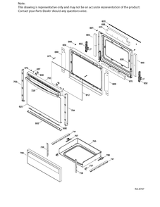 Part Location Diagram of WS01F06236 GE HARNESS MAIN
