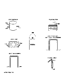 Lokring Connectors Diagram and Parts List for GTE21GTHGWW  General Electric Refrigerator