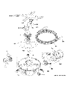 Motor, sump & filter assembly Diagram and Parts List for CDT805P2N3S1  General Electric Dishwasher
