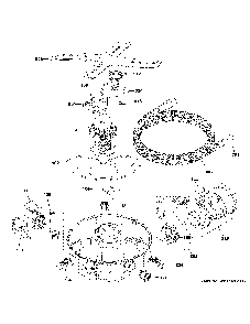 Motor, sump & filter assembly Diagram and Parts List for CDT805P2N2S1  General Electric Dishwasher