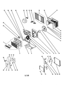 Part Location Diagram of WJ07X20251 GE ELECTRIC CONTROLLER BOX