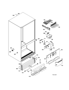 Part Location Diagram of WR32X10769 GE COVER Vegetable PAN
