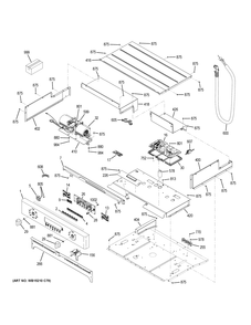 Part Location Diagram of WB03X23556 GE KNOB TIMER Assembly MGM