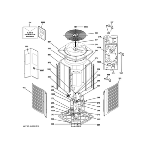 Part Location Diagram of 27P54 GE VALVE-EXPANSION CHECK