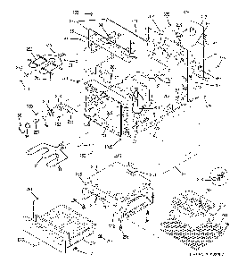 Body parts Diagram and Parts List for 15891  General Electric Range